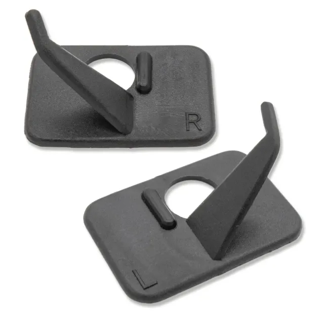 Bowrilla set 6 suporturi săgeată plastic autoadezive