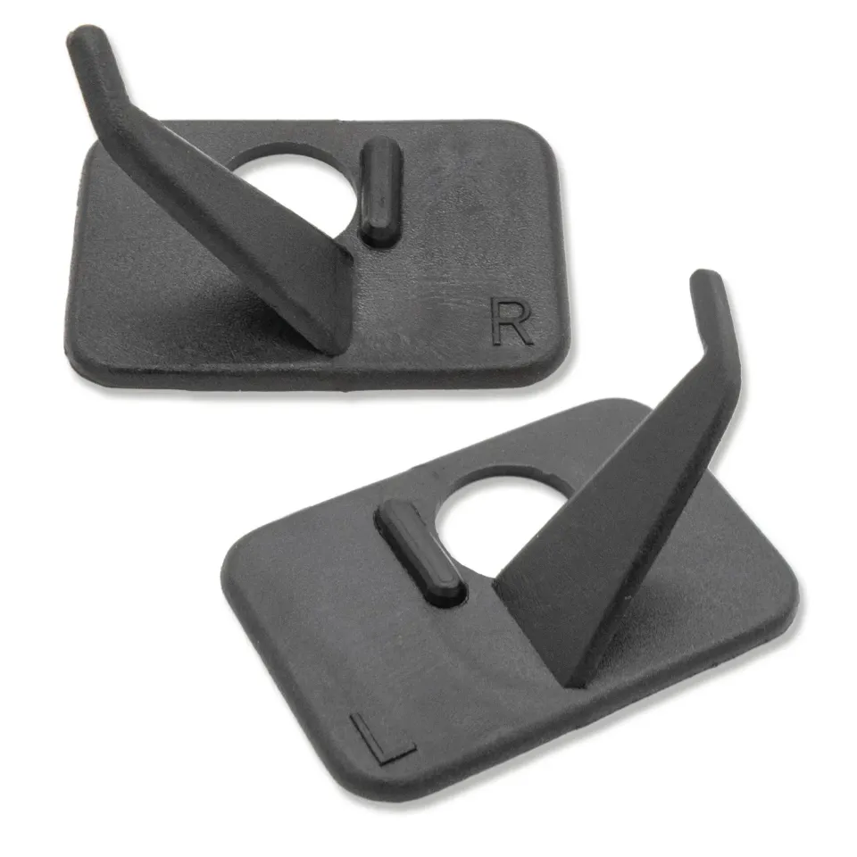 Bowrilla set 6 suporturi săgeată plastic autoadezive