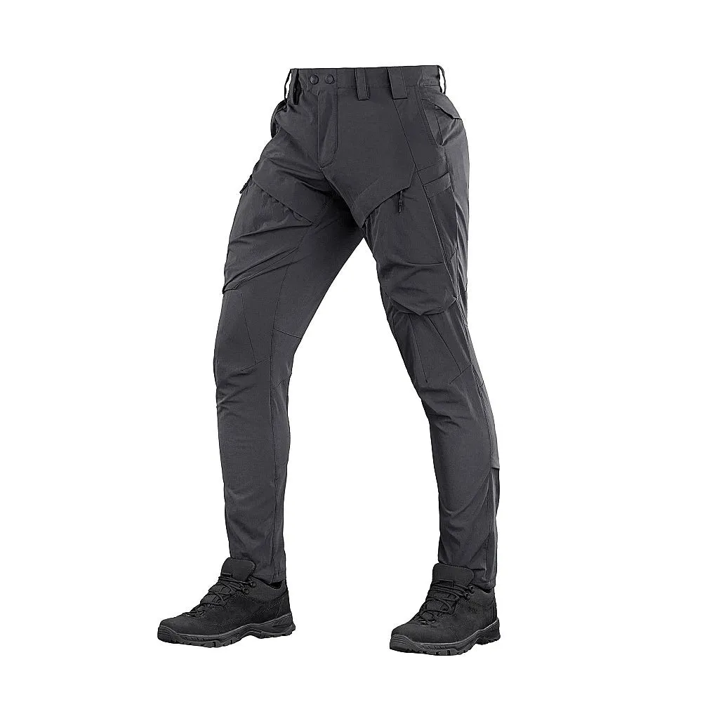 M-Tac Rubicon Flex pantaloni gri inchis 4-way stretch