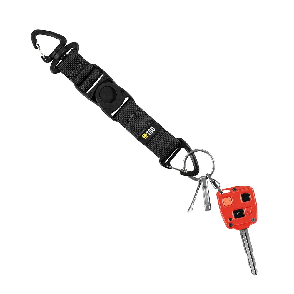Breloc M-Tac Key Holder Elite negru 22 cm textil