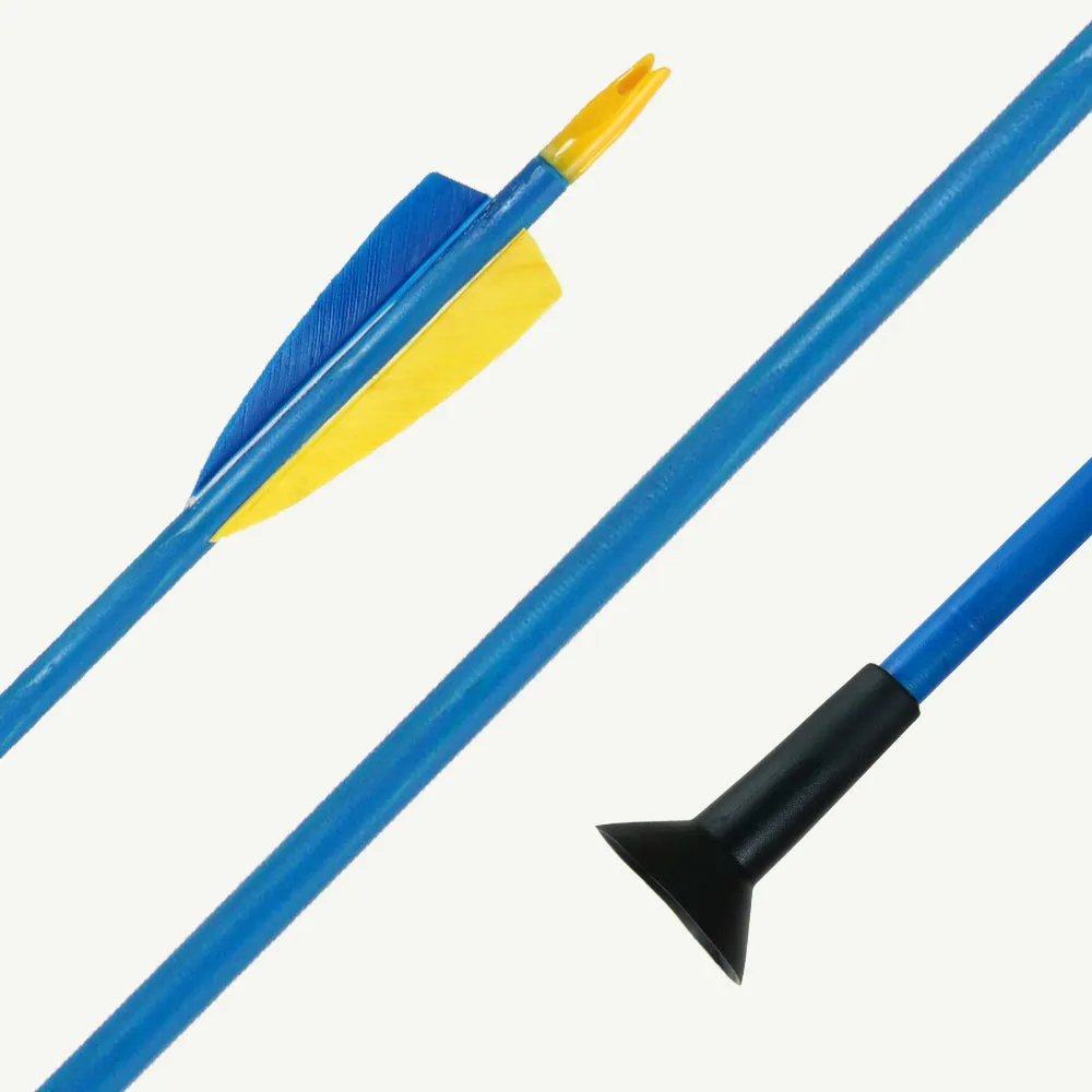 Bear Paw Rainbow săgeată lemn copii 24" ventuză