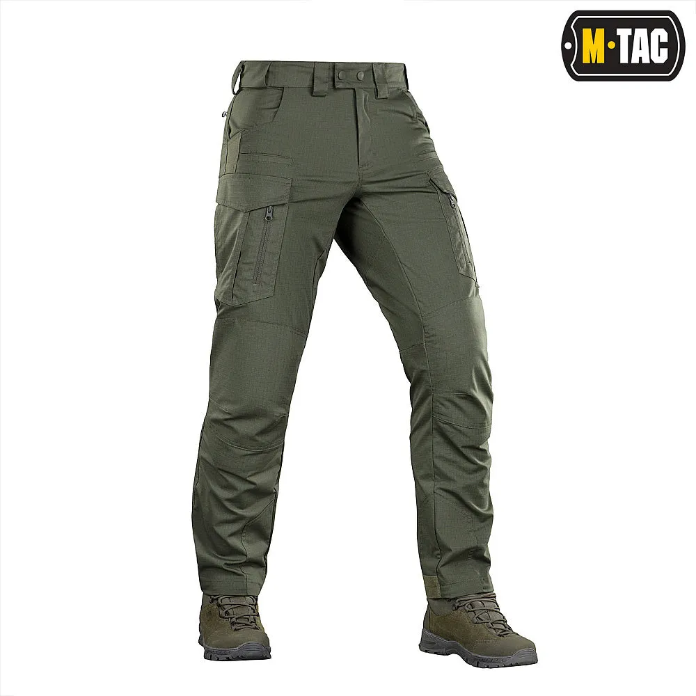 M-Tac Patriot Gen II Flex pantaloni tactici Army Olive ripstop