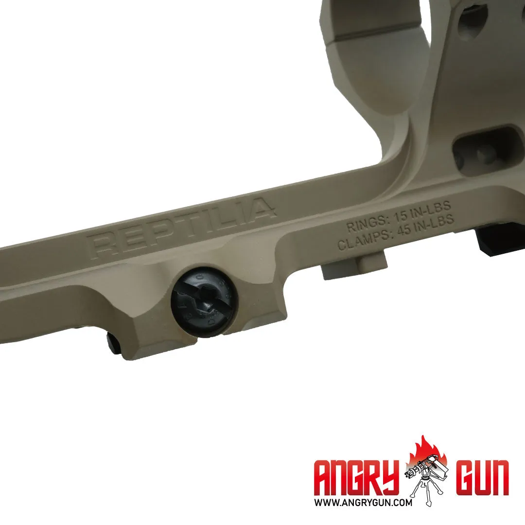 AngryGun AUS montaj luneta 34 mm 1,54 inch negru