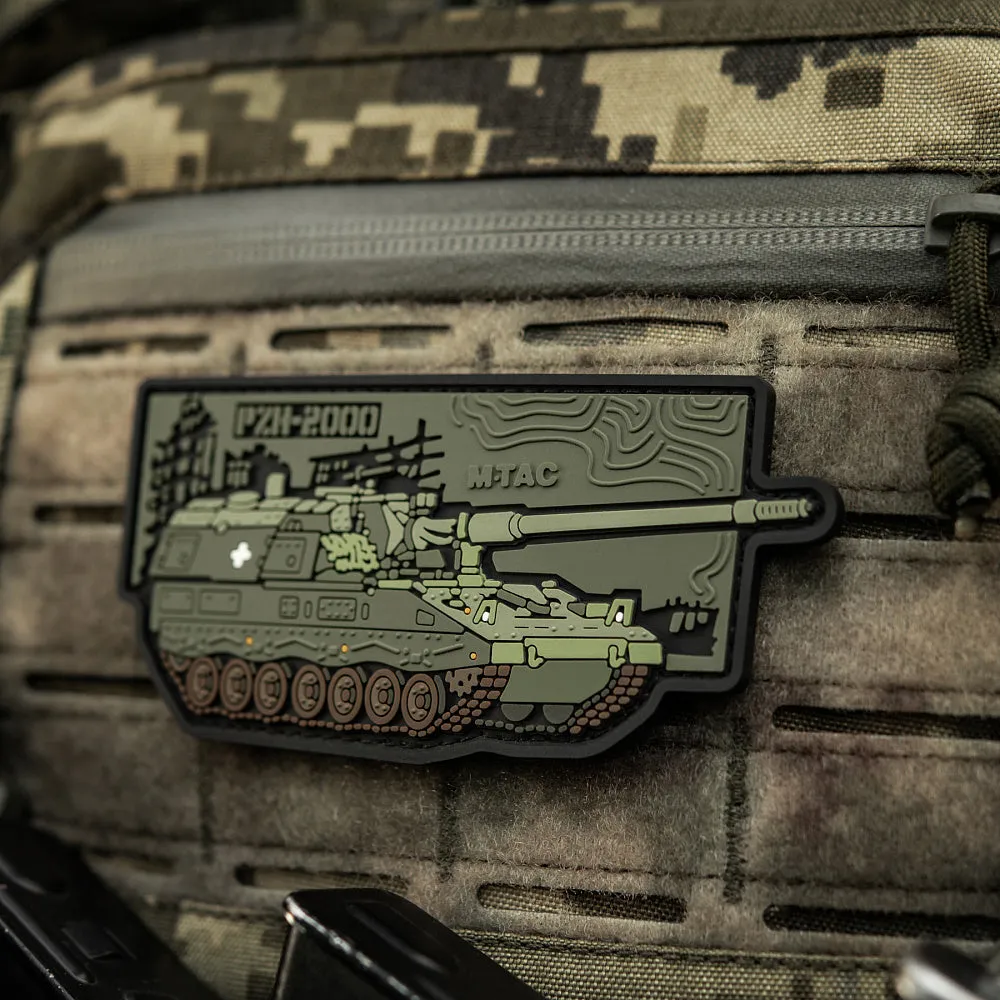 M-Tac PzH-2000 patch PVC 3D velcro color