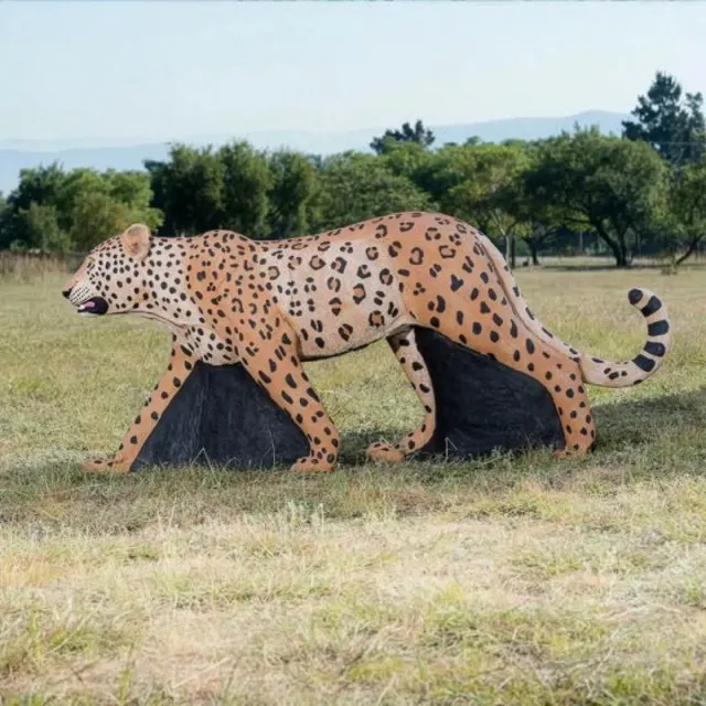 Bearpaw Wildcrete țintă 3D leopard cu stand 22 kg