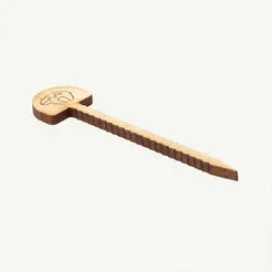 Bear Paw cuie lemn tinte 80 mm set 4 buc