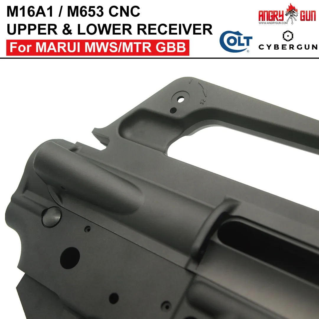 AngryGun Colt M16A1 M653 receiver CNC gri