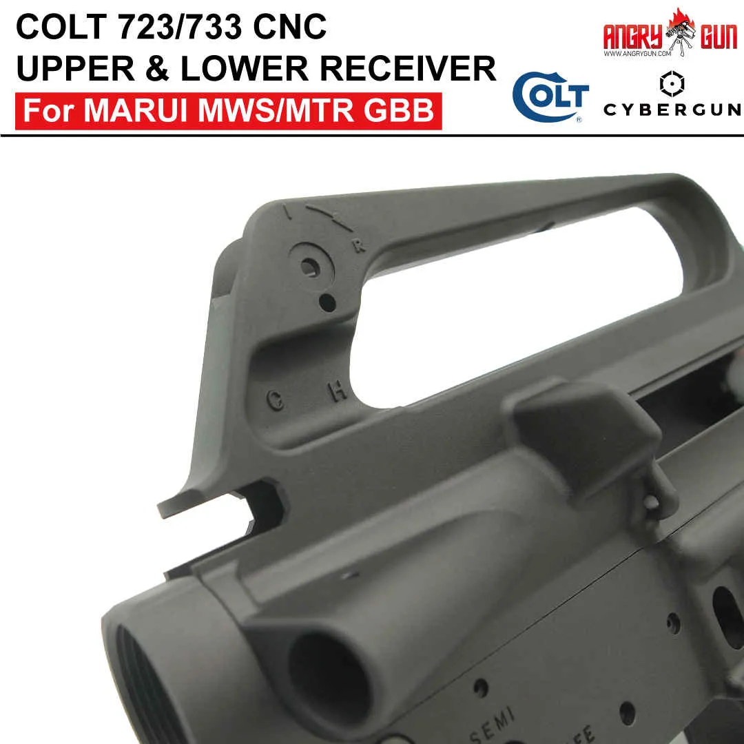 Angry Gun Colt 723/733 M16 A2 receiver set replica gri Colt