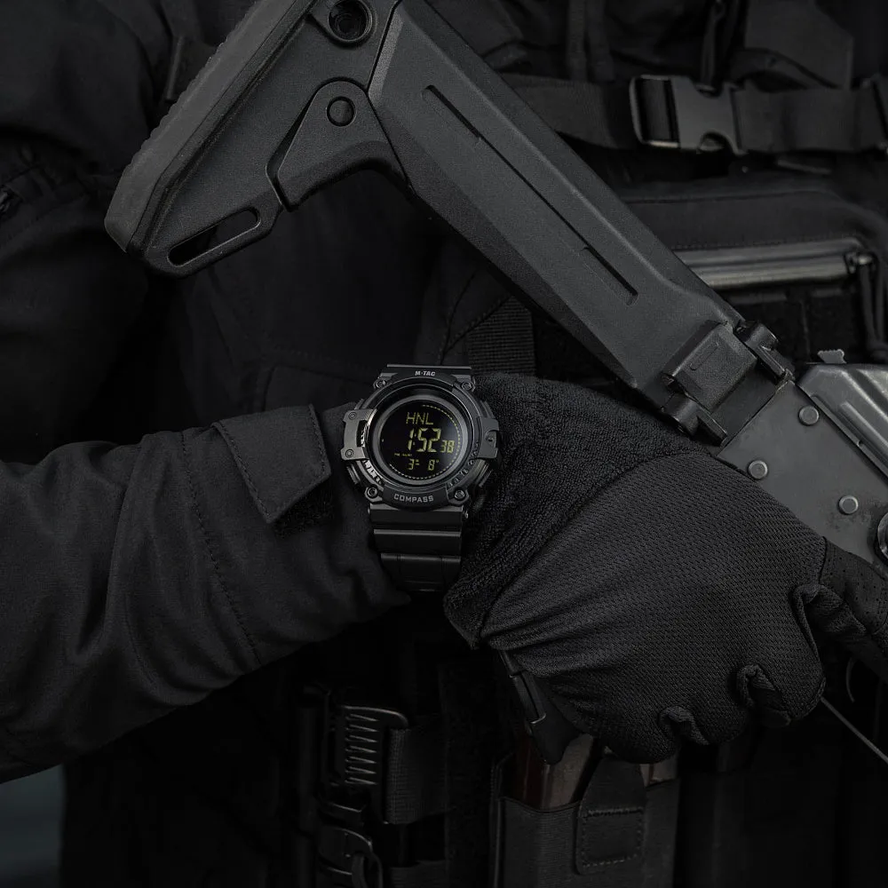 M-Tac 2233 ceas tactic negru cu compas