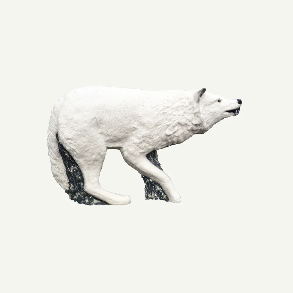 Bearpaw IBB Arctic Wolf tinta 3D 100 cm spuma oprire