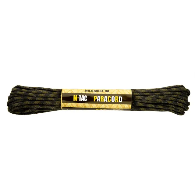 M-Tac Paracord 550 Type III sfoară Negru Forest 15 m