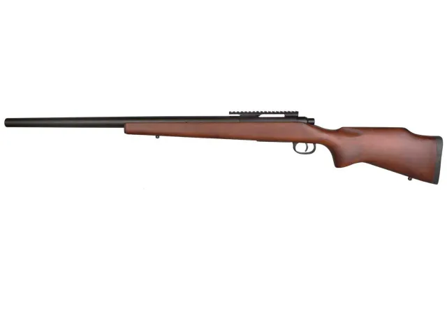 S&T M40 pusca sniper spring lemn real 25 bile