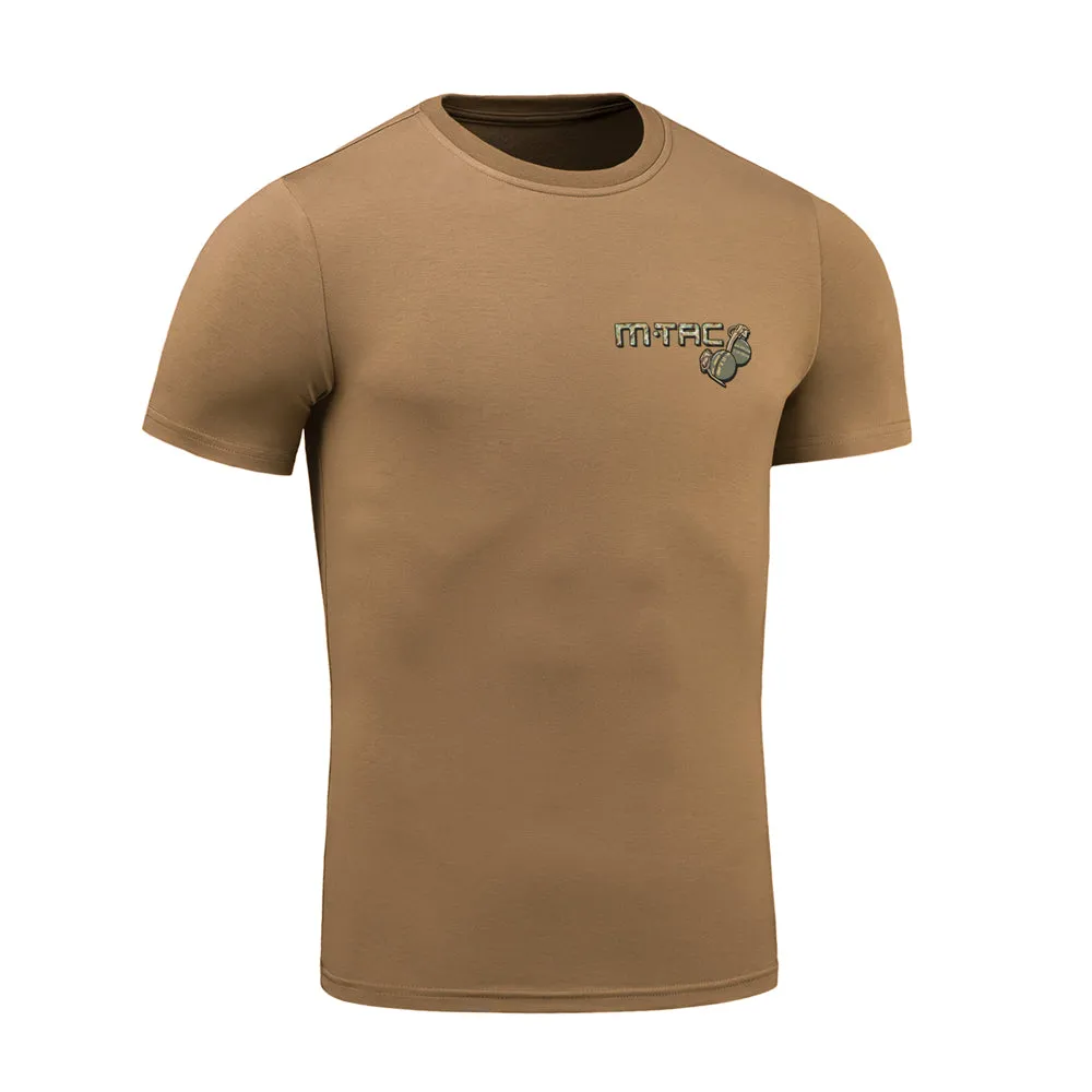 M-Tac MY EDC tricou Coyote Brown bumbac confort