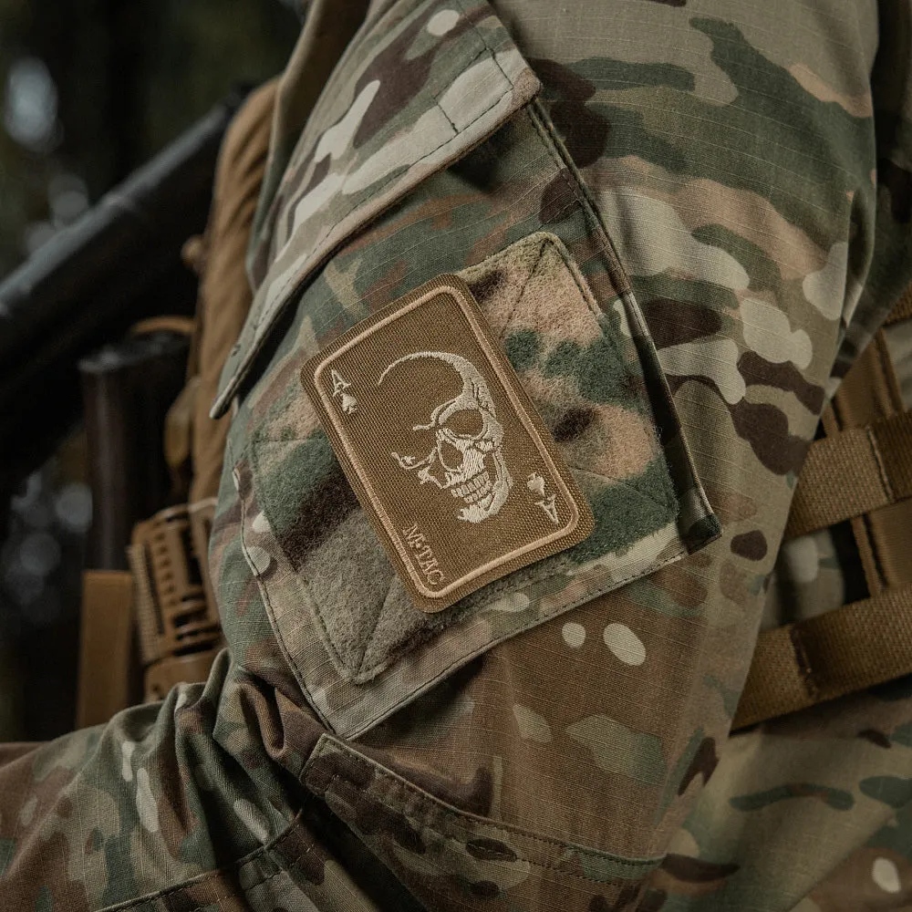 M-Tac Face of War patch moral coyote Cordura brodat