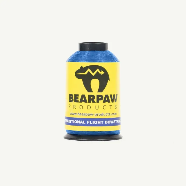 Bear Paw Traditional Flight ata coarda negru 1/4 lbs dacron