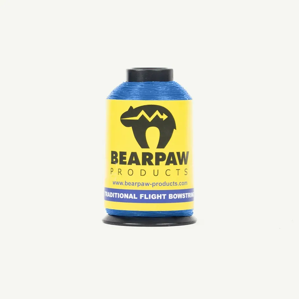 Bear Paw Traditional Flight ata coarda negru 1/4 lbs dacron
