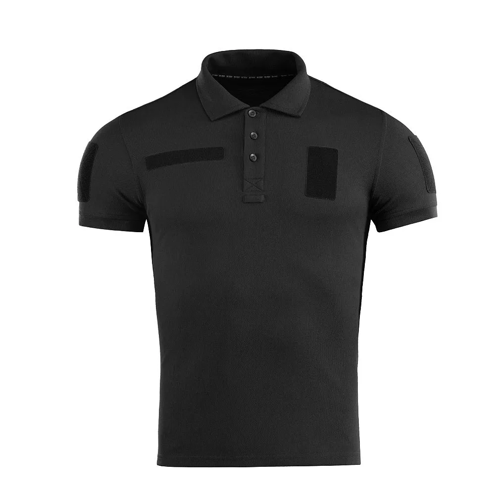 M-Tac Tactic 65/35 tricou polo negru bumbac