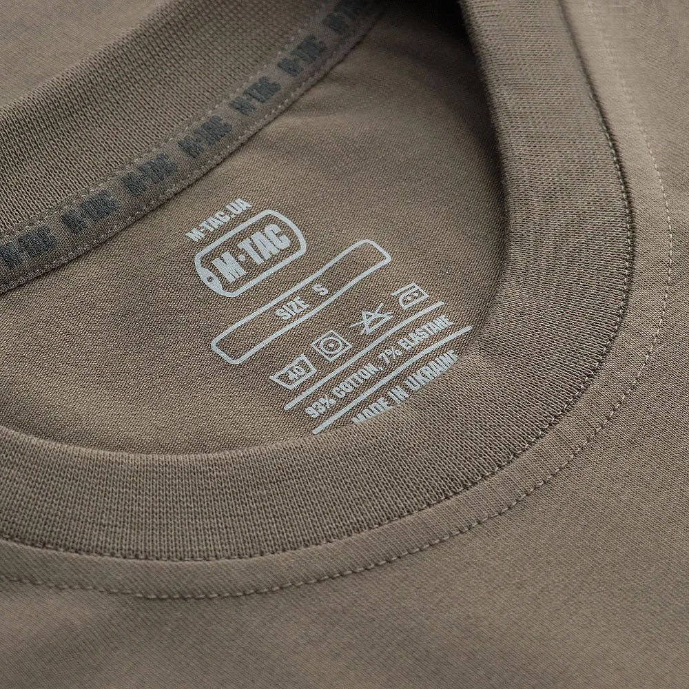 M-Tac 93/7 tricou dark olive bumbac elastic