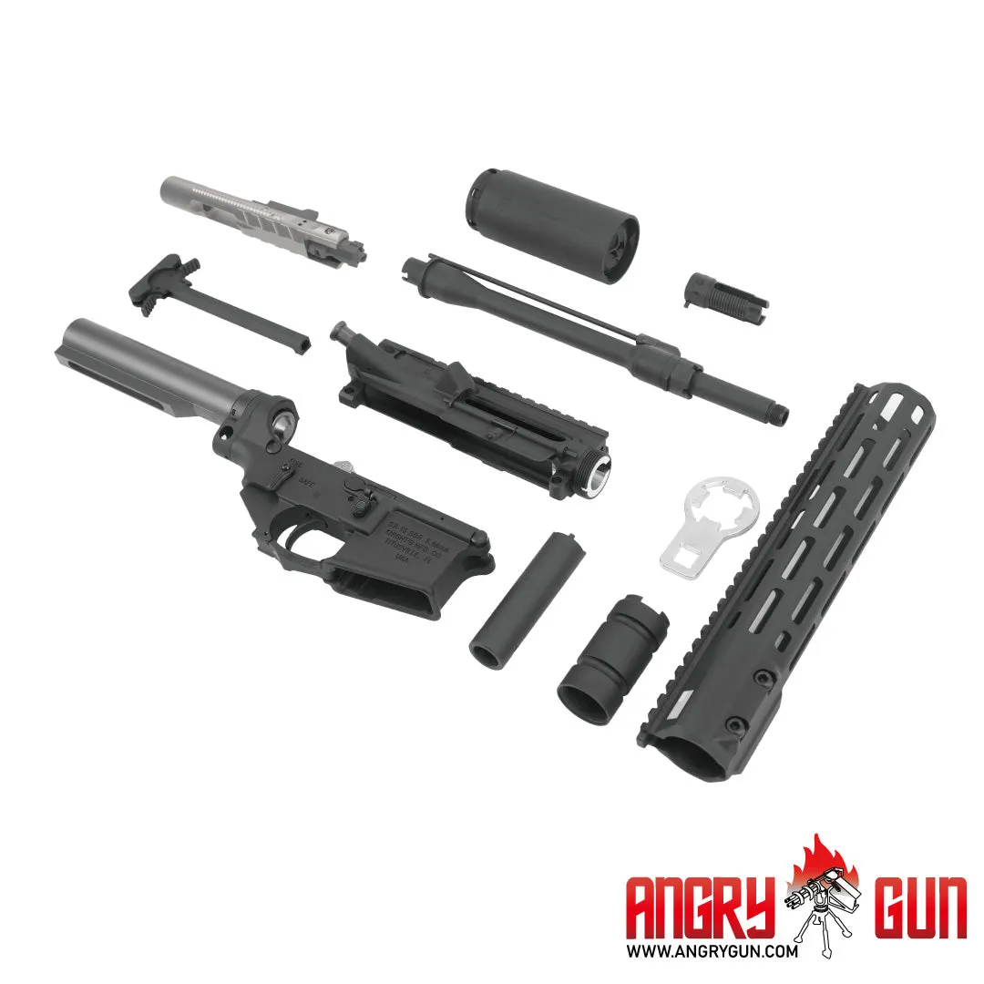ANGRYGUN SR15 Mod 2.1 kit conversie MWS negru