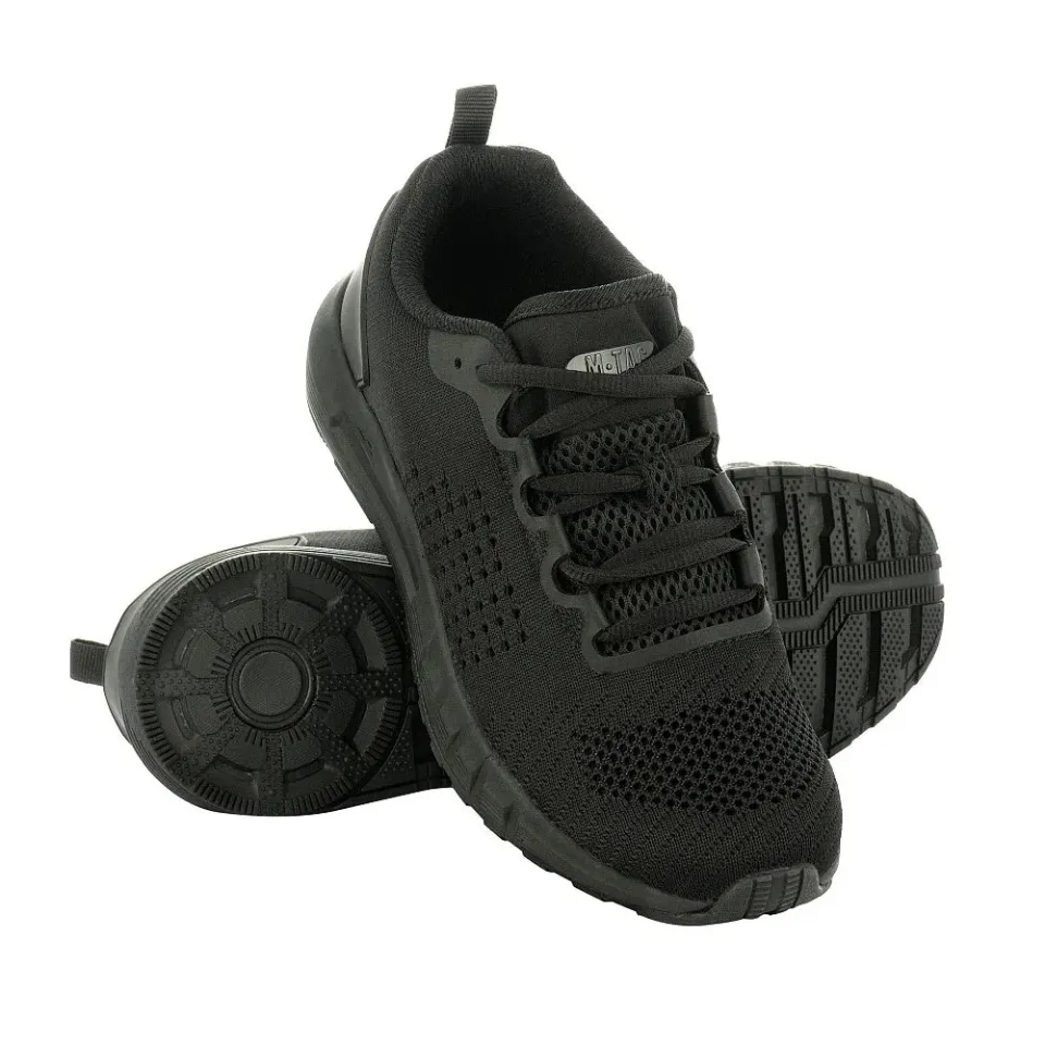 Adidasi tactici M-Tac Summer Light negri plasa respirabila