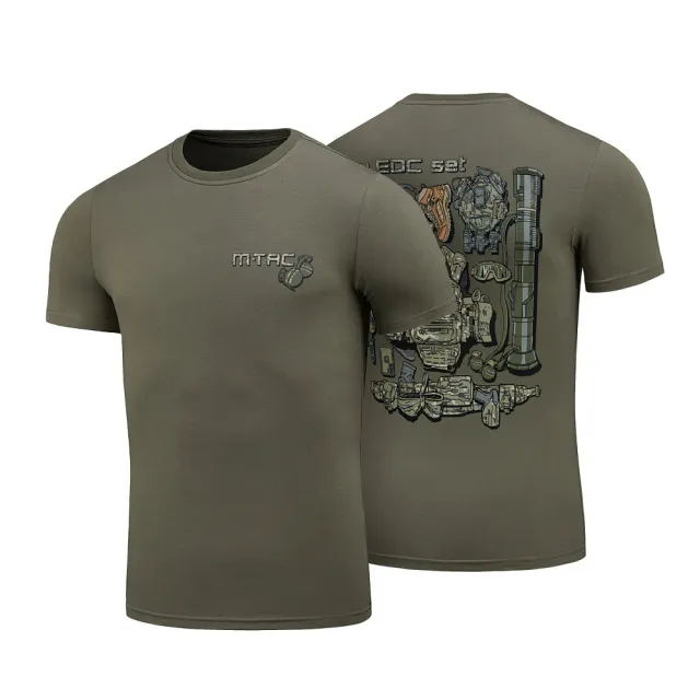 M-Tac MY EDC tricou ranger green bumbac imprimat
