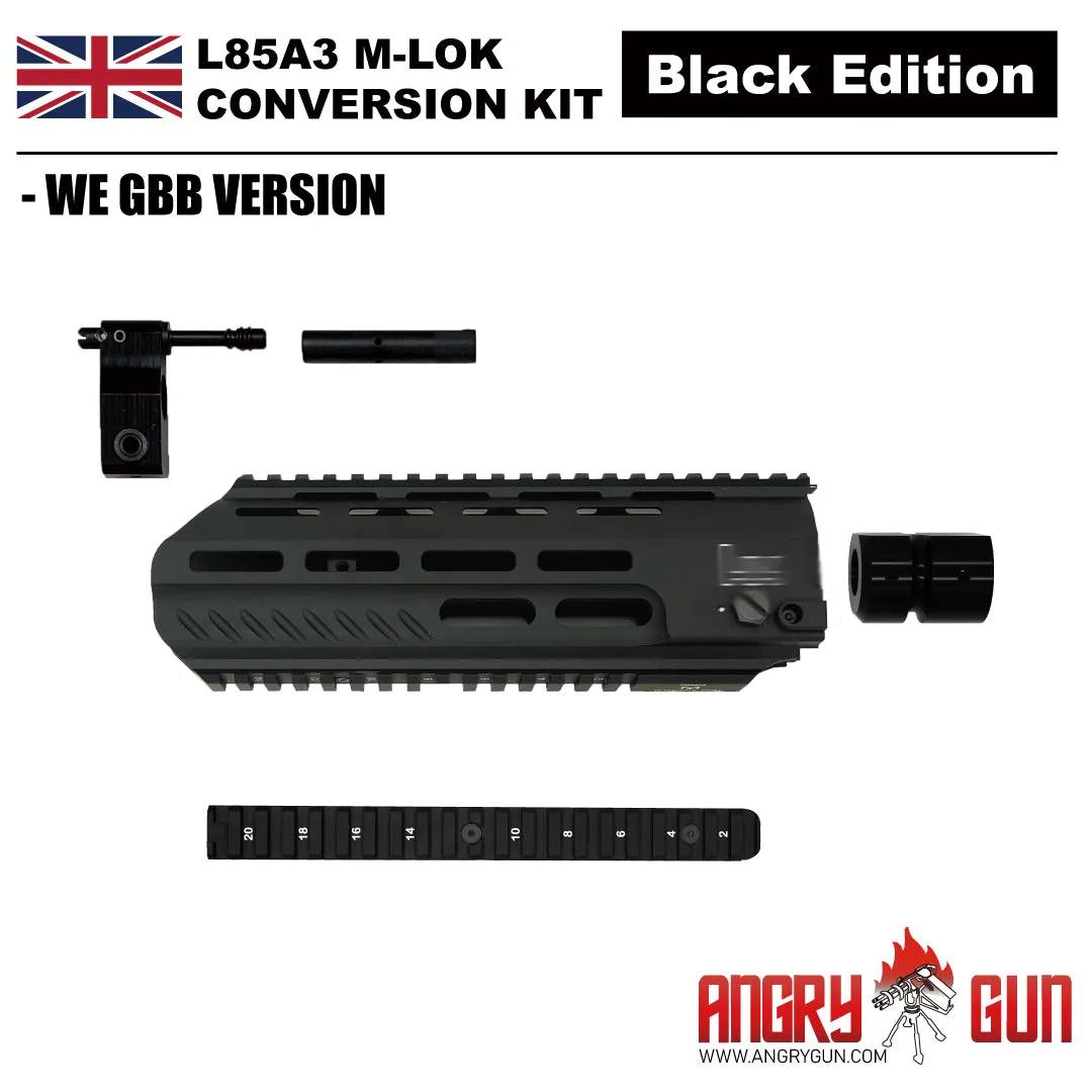 ANGRYGUN L85A3 M-LOK kit conversie airsoft negru otel