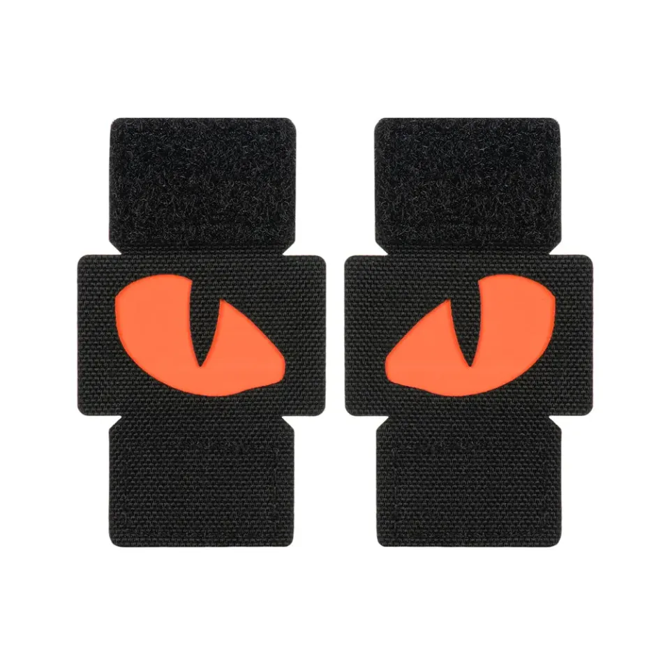 M-Tac Ochi Tigru patch Black/Red fotoluminiscent