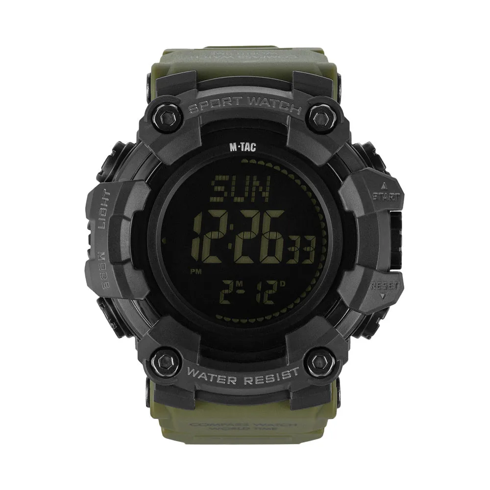 M-Tac 2037 ceas tactic verde rezistent 5ATM