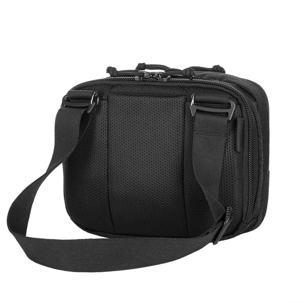 M-Tac EDC Bag Elite Hex geanta neagra Quick Release Cordura