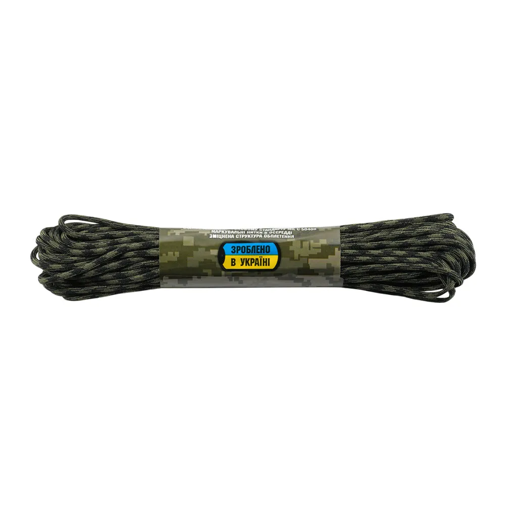 M-Tac 550 MIL-SPEC paracord Black Forest 15 m