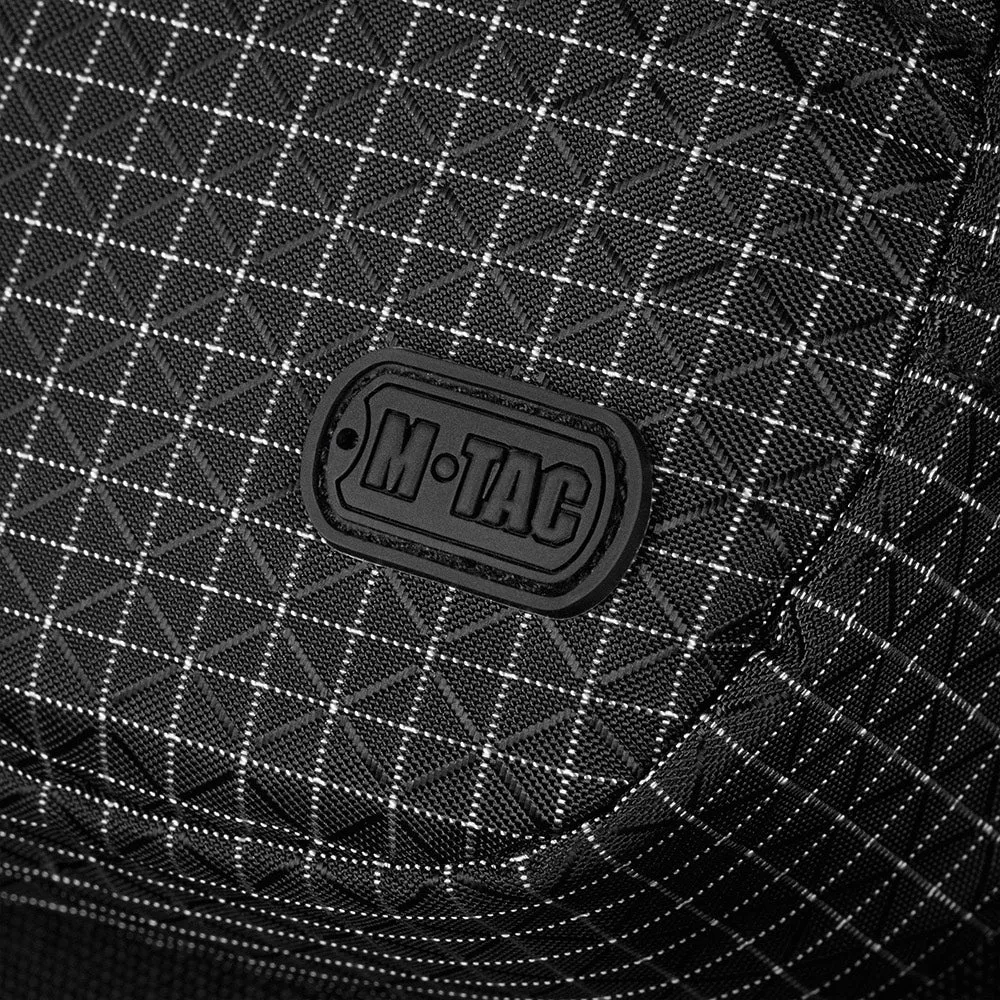 M-Tac Fanny Bag borseta neagra 22 cm 3 compartimente