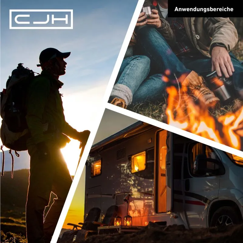 Herbertz CJH Lup Argintiu briceag pliabil otel 420 gri