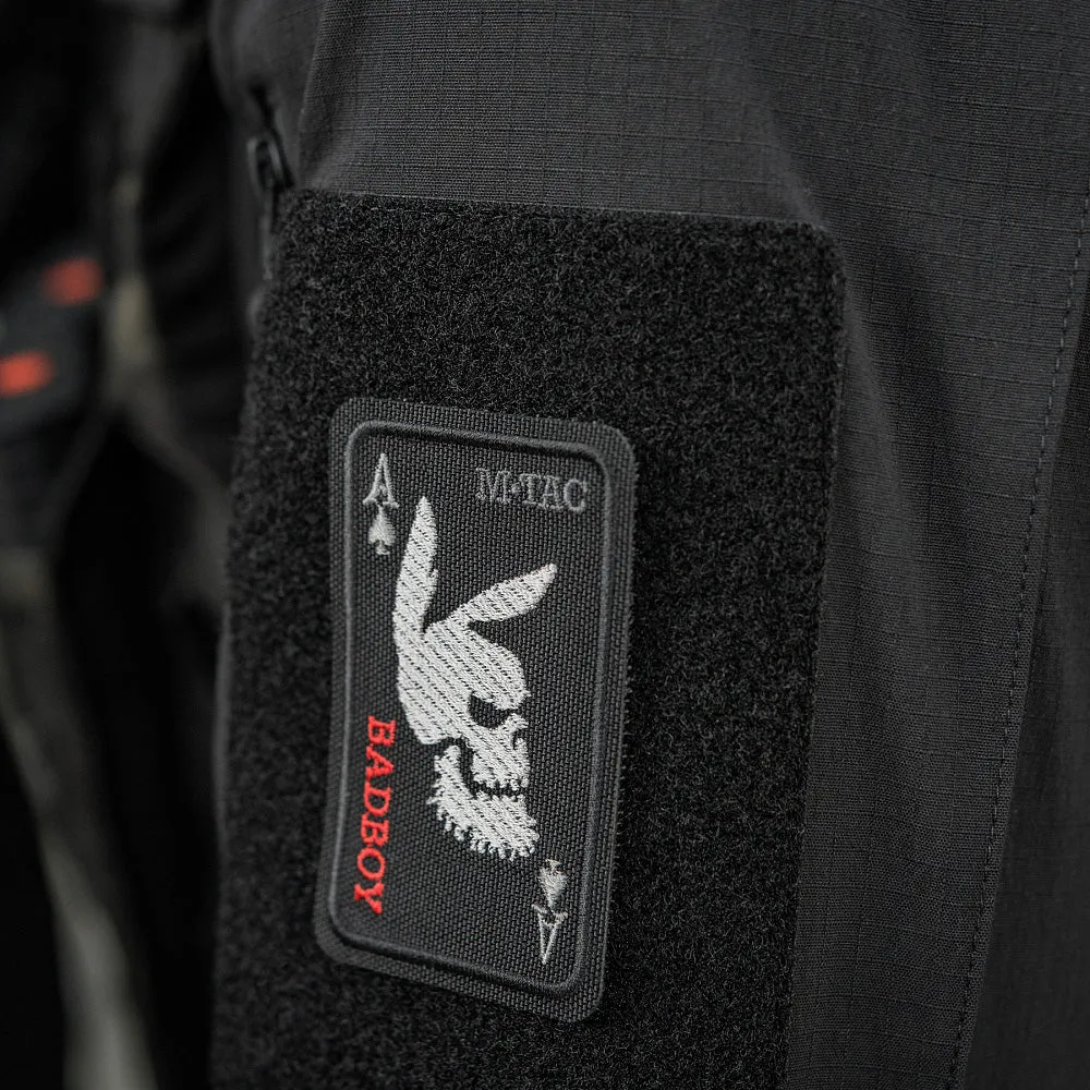 M-Tac Bad Boy patch as de pica negru Cordura