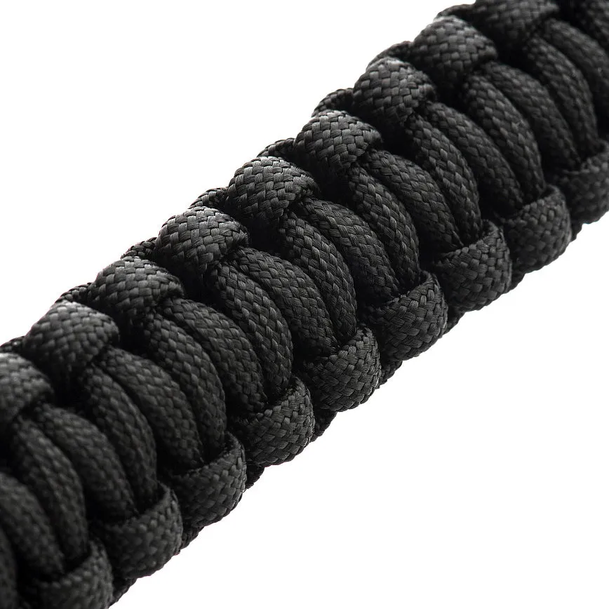 M-Tac Paracord brățară neagră supraviețuire