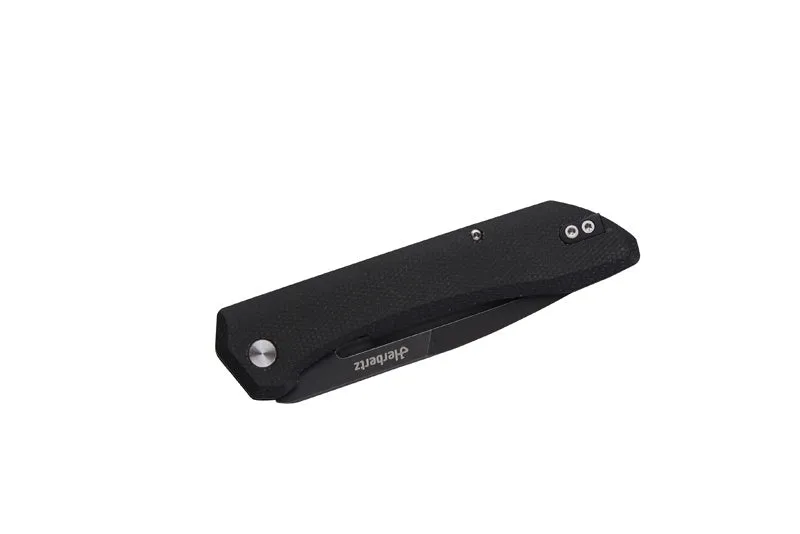 Herbertz Outdoor briceag Liner Lock negru D2 Micarta