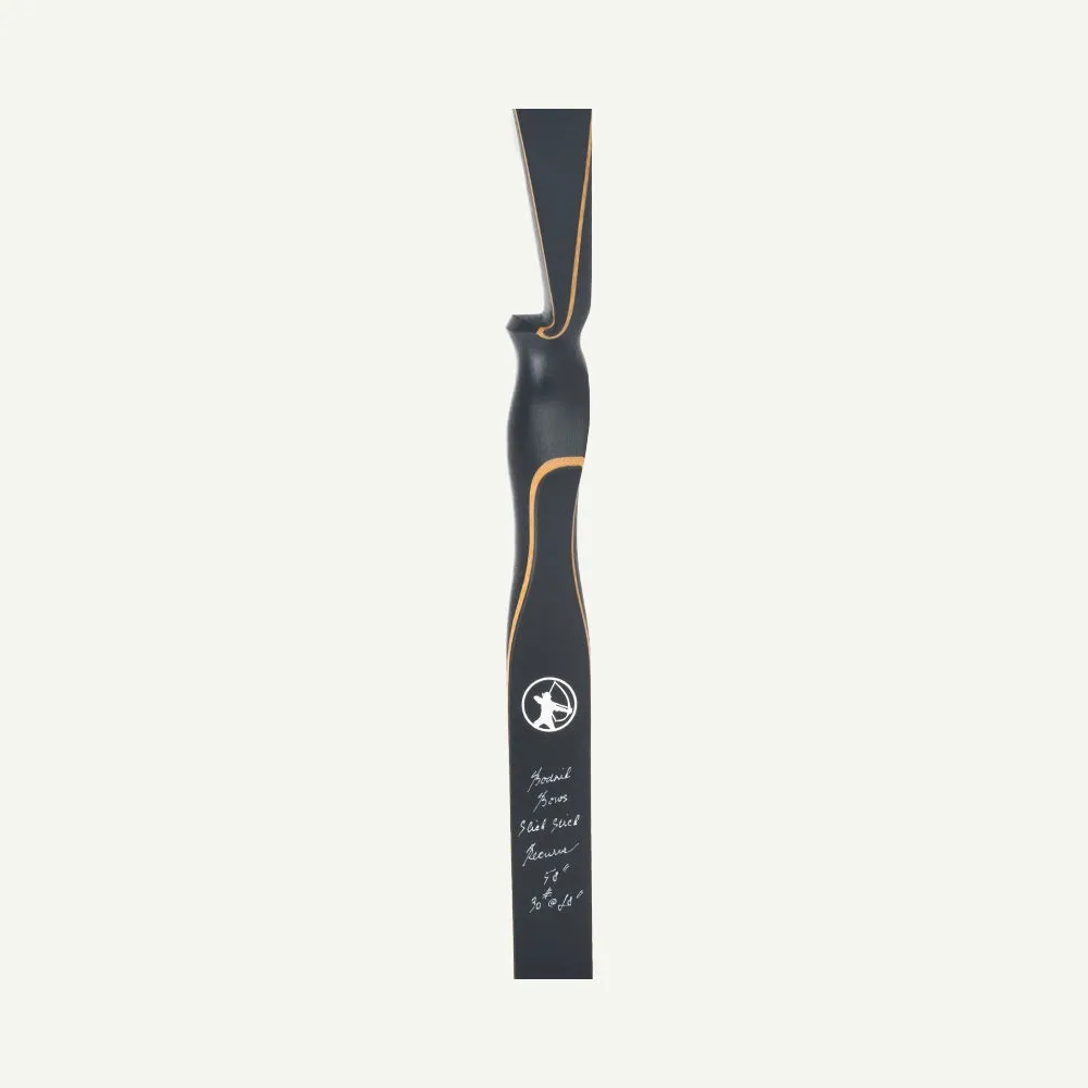 Bodnik Slick Stick Black arc recurve hybrid 58 inch RH 30 lbs