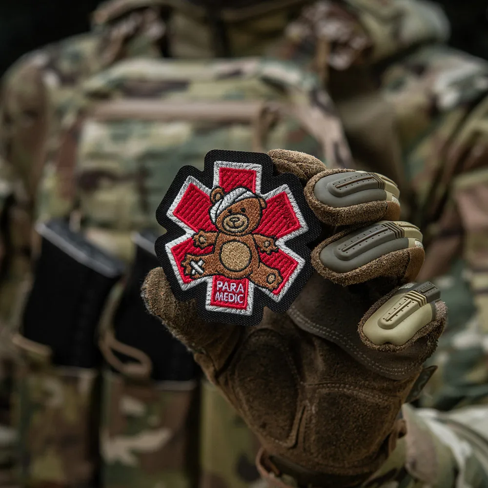 Patch M-Tac Ursuleț Paramedic PVC bronz negru