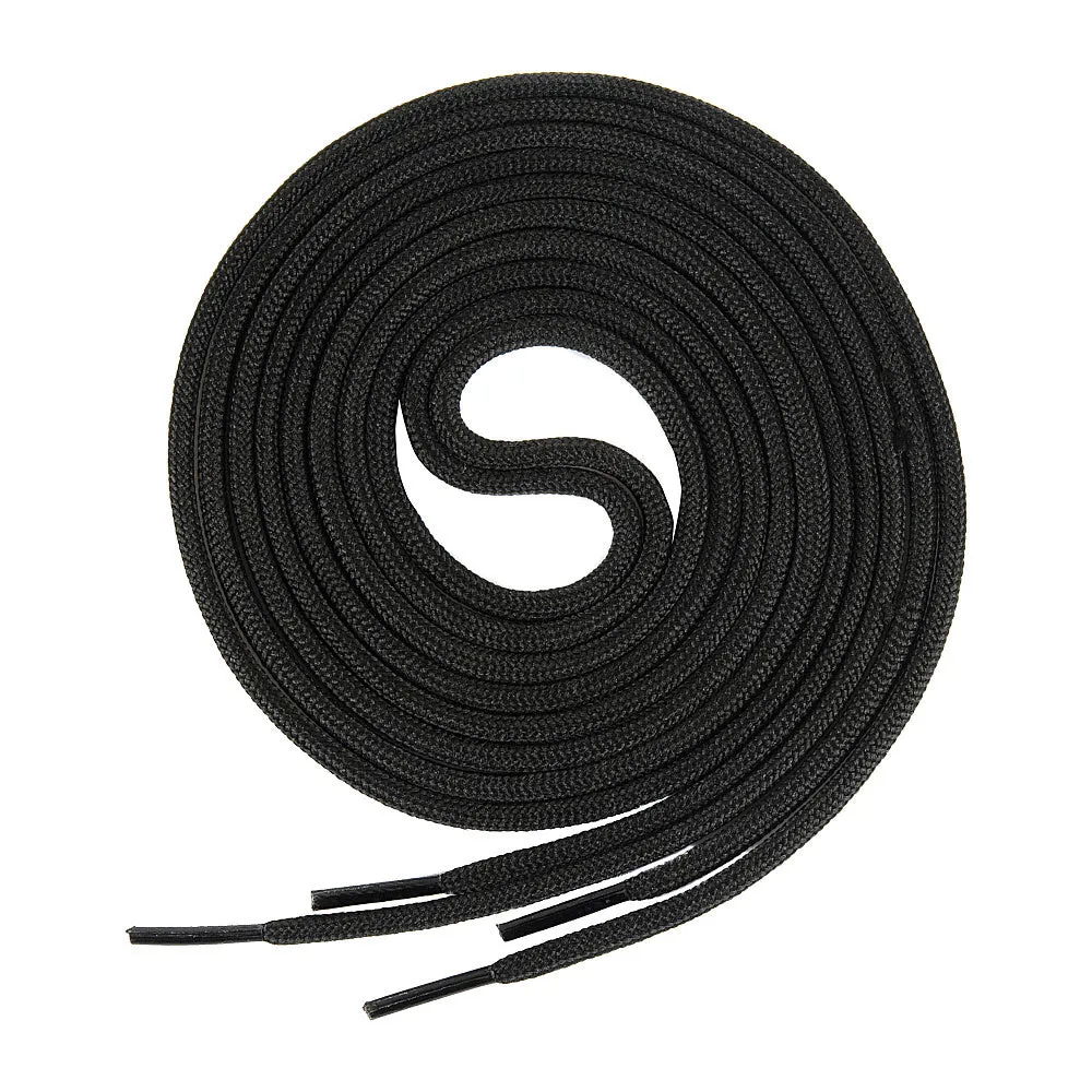 M-Tac sireturi hidrofuge negre 135 cm nylon rotunde