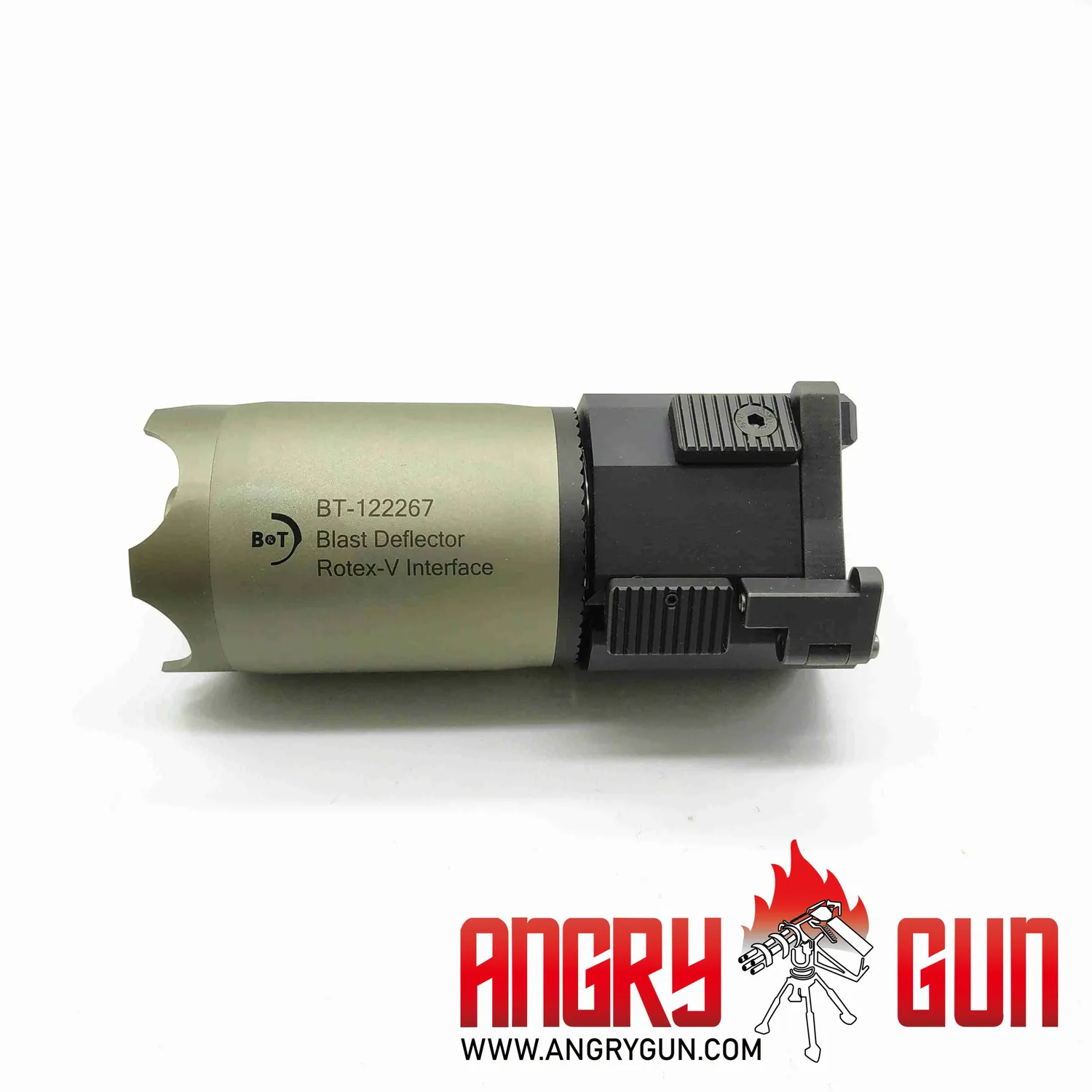 Angry Gun Rotex V Blast Deflector Dummy Inox 97mm
