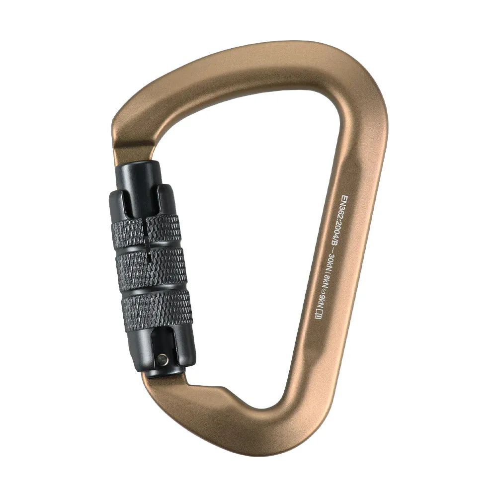 M-Tac Keylock carabinier khaki 30 kN 11 cm