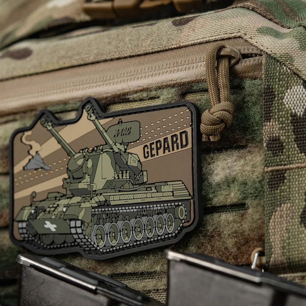 M-Tac Gepard patch PVC 3D color velcro