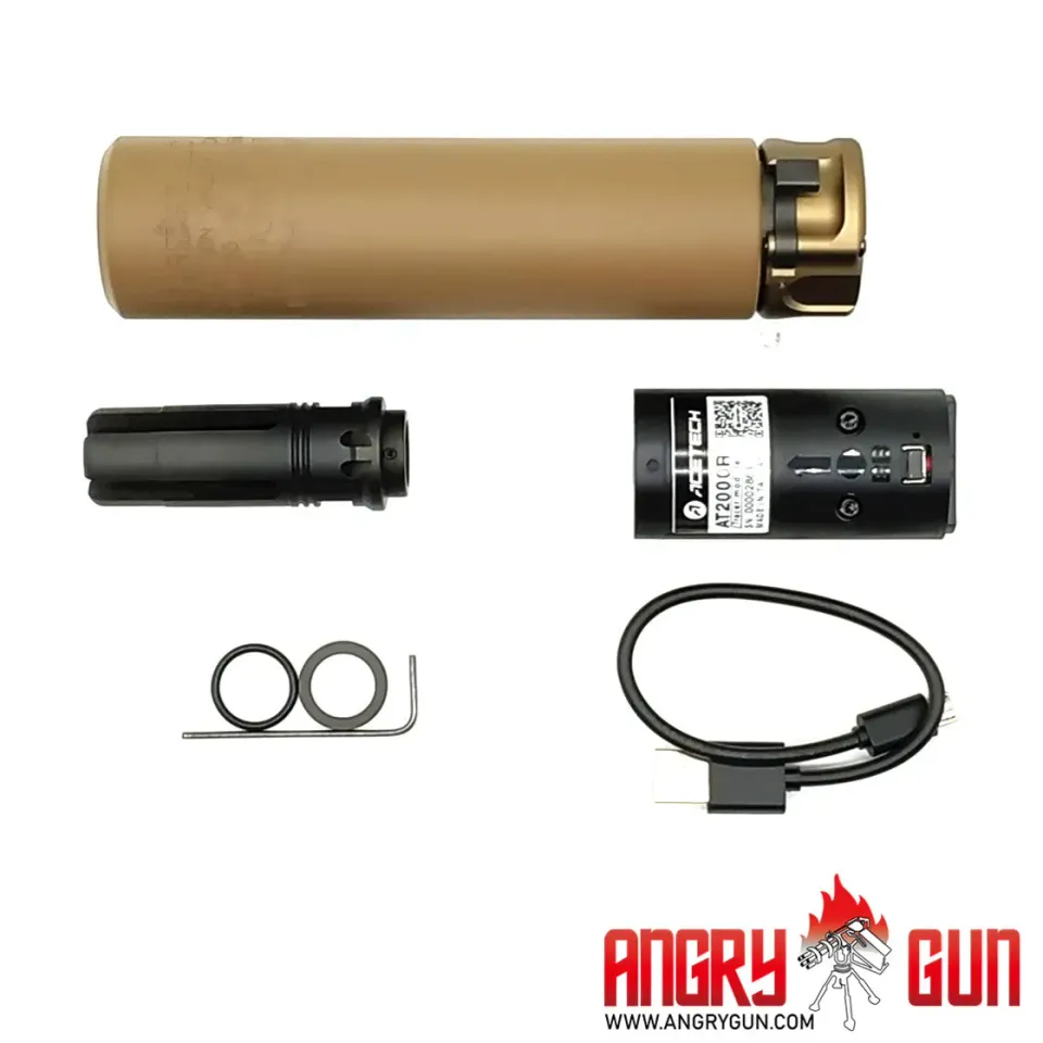 Angry Gun Socom556 tracer amortizor negru 14mm CCW