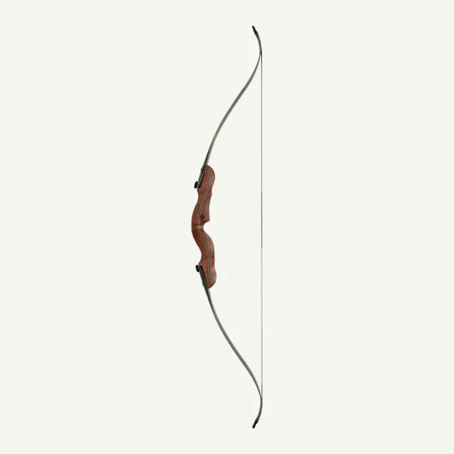Bearpaw Mohawk ILF arc recurve 58 inch RH 25 lbs bubinga