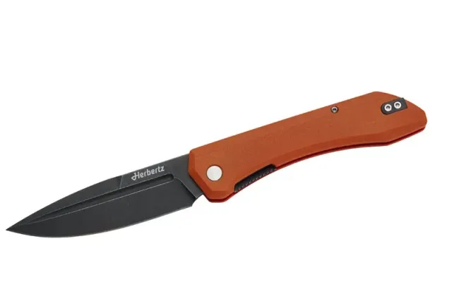 Briceag Herbertz Outdoor portocaliu oțel D2 micarta