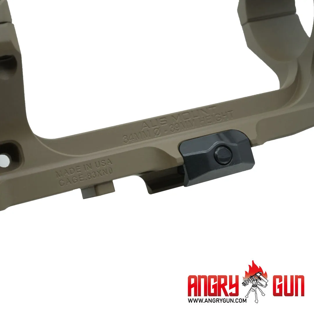 AngryGun AUS montaj luneta 34 mm 1,54 inch negru