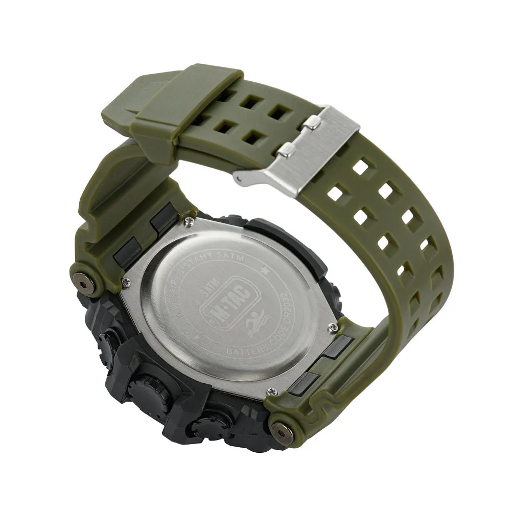 M-Tac 2037 ceas tactic verde rezistent 5ATM