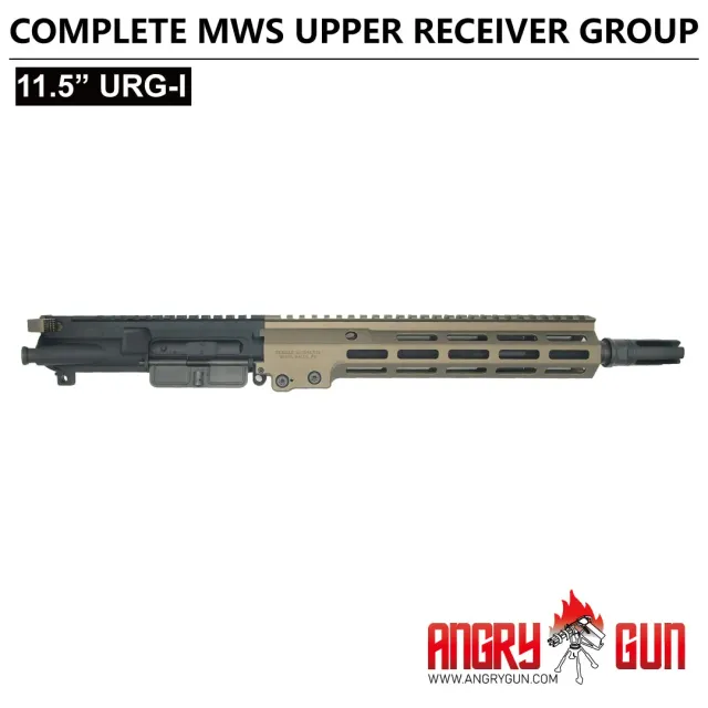 Angrygun URG-I upper receiver airsoft 11.5” TM MWS