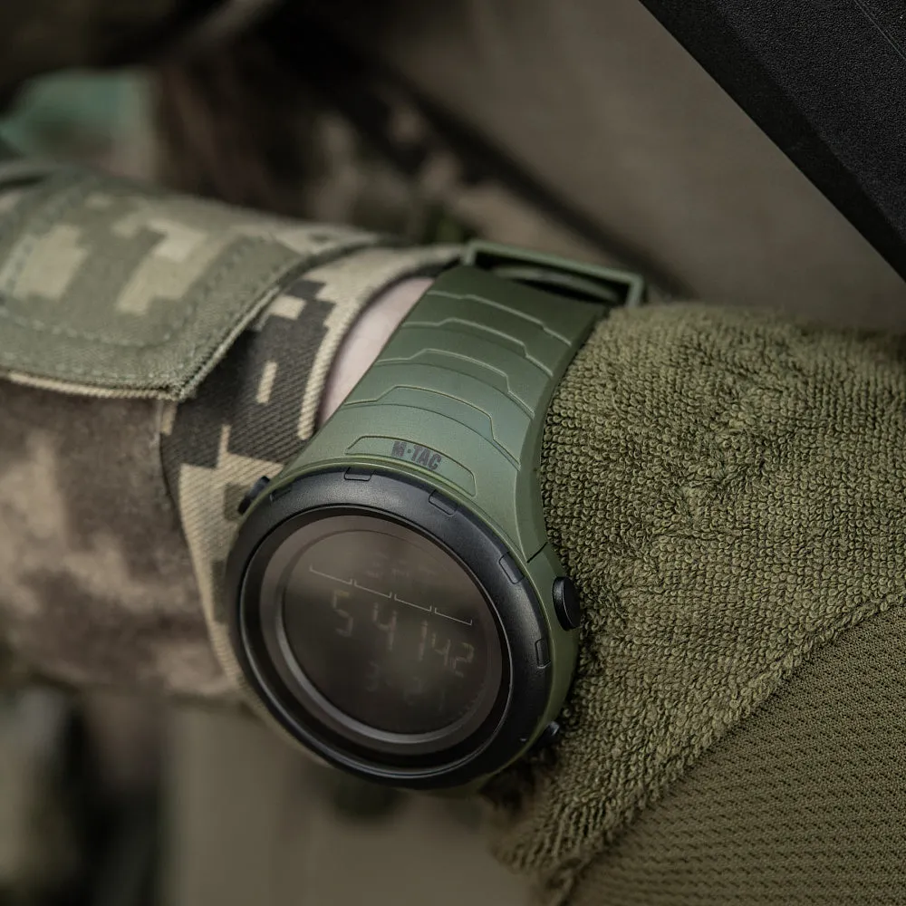 M-Tac 2166 ceas tactic verde rezistent apa