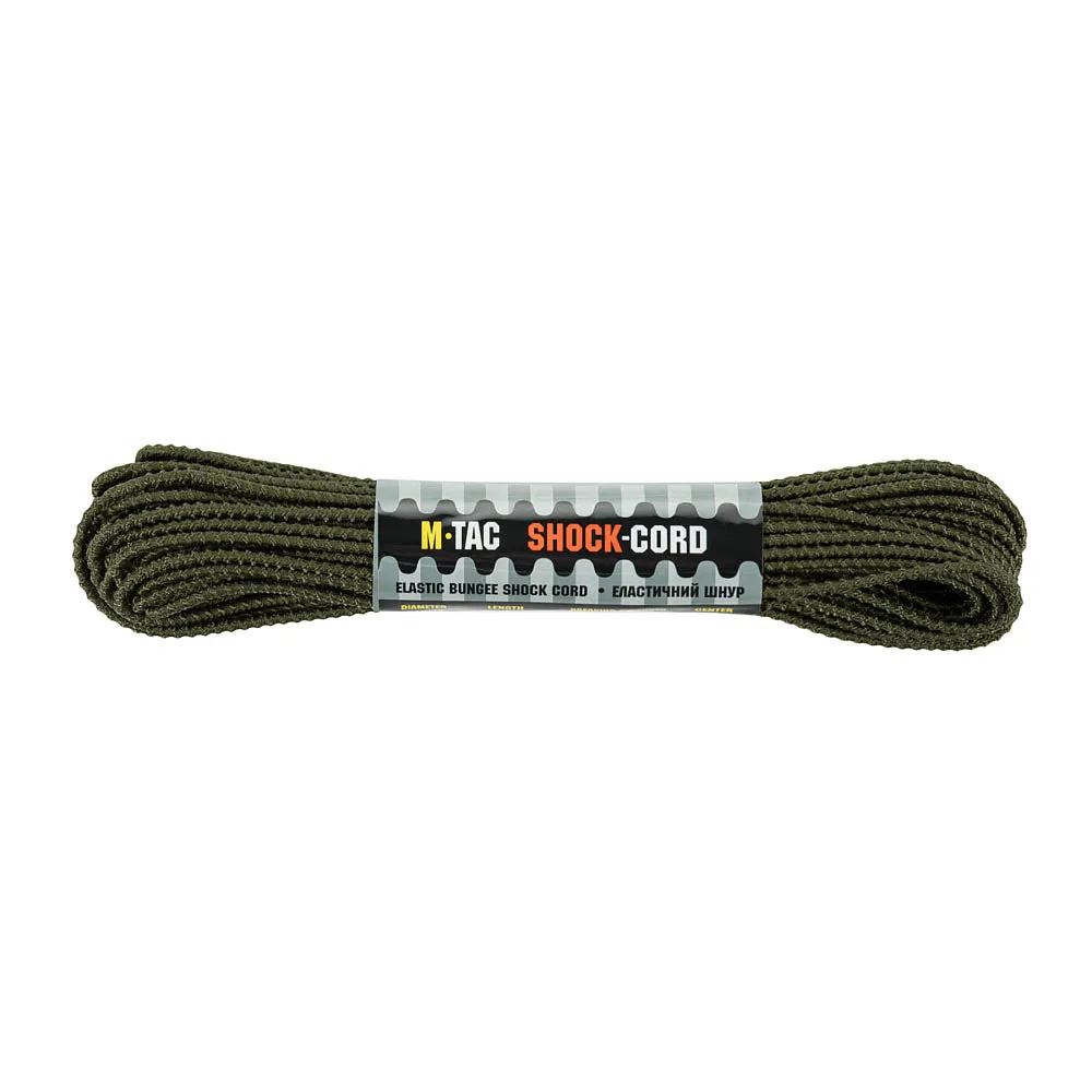 M-Tac Dragon Skin shock-cord elastic verde OD 15m
