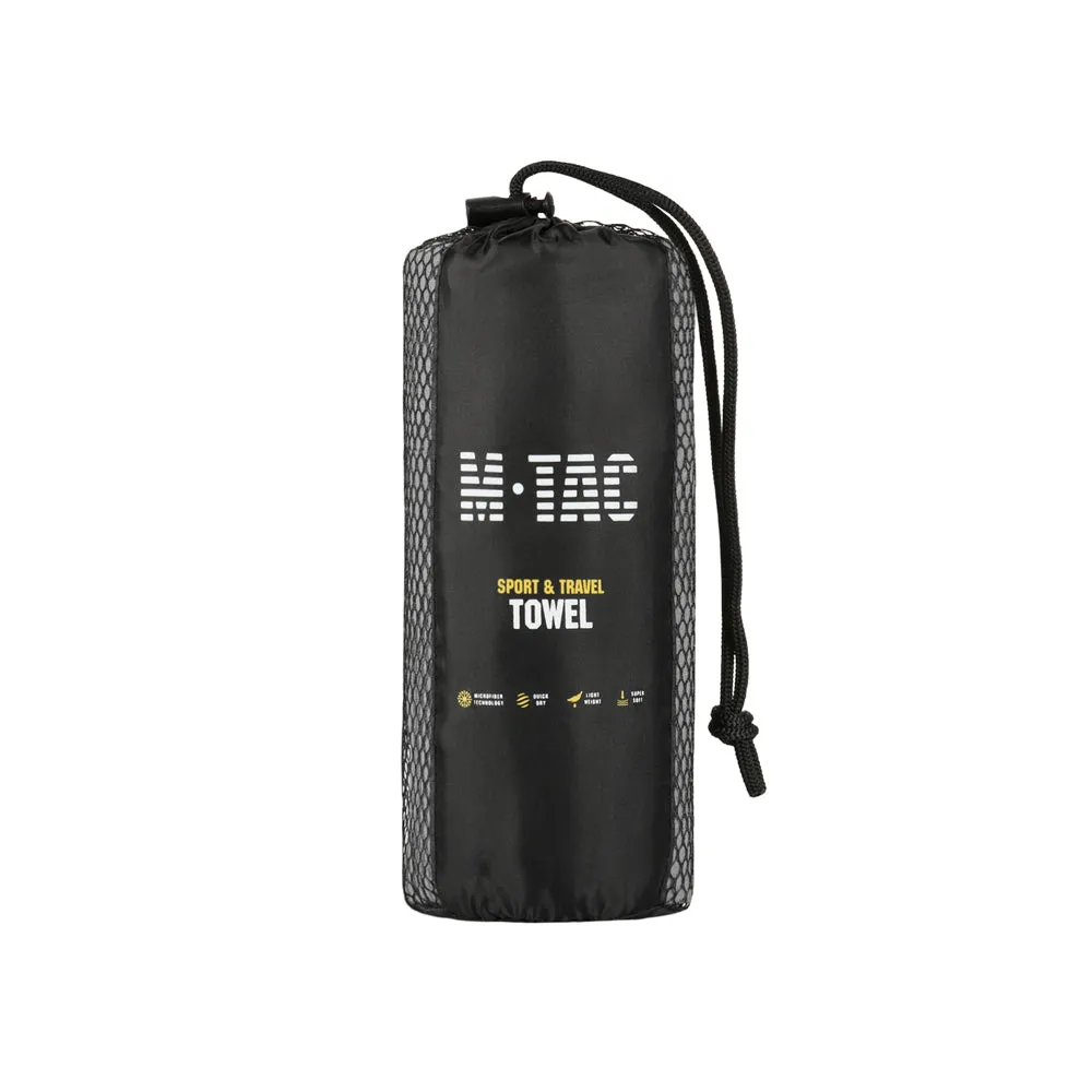 M-Tac prosop microfibră gri 120x60 cm uscare rapidă